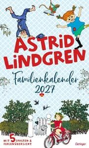 Cover von Astrid Lindgren Familienkalender 2027