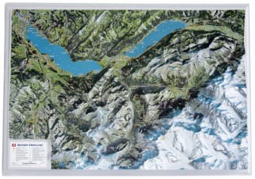 Cover von Berner Oberland ohne Rahmen 1:100 000