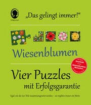 Cover von Das 'Gelingt-immer'-Puzzle Wiesenblumen. Das Puzzle-Spiel für Senioren mit Demenz