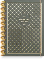 Cover von Organizer & Notes Muster A5 Schülerkalender 2025/2026