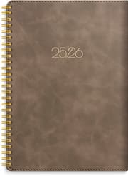 Cover von Senator A5 Twist Braun Schülerkalender 2025/2026