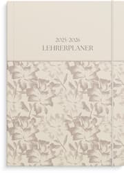 Cover von Lehrerplaner Blumen 2025/2026