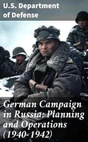 Cover von German Campaign in Russia: Planning and Operations (1940-1942)