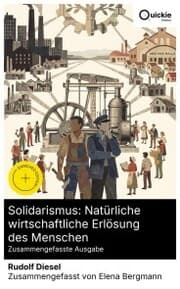 Cover von Solidarismus: Natürliche wirtschaftliche Erlösung des Menschen (Zusammengefasste Ausgabe)