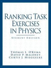 Cover von Ranking Task Exercises in Physics: Student Edition