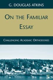 Cover von On the Familiar Essay