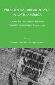 Cover von Presidential Breakdowns in Latin America