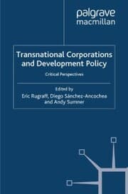 Cover von Transnational Corporations and Development Policy