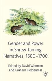 Cover von Gender and Power in Shrew-Taming Narratives, 1500-1700
