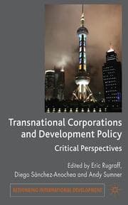Cover von Transnational Corporations and Development Policy