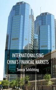 Cover von Internationalising China's Financial Markets