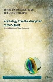 Cover von Psychology from the Standpoint of the Subject
