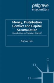 Cover von Money, Distribution Conflict and Capital Accumulation