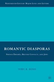 Cover von Romantic Diasporas: French Émigrés, British Convicts, and Jews