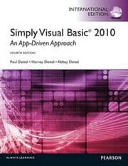 Cover von Simply Visual Basic 2010: An App-Driven Approach
