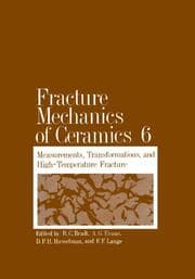 Cover von Fracture Mechanics of Ceramics