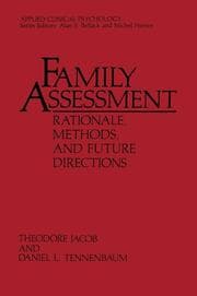 Cover von Family Assessment: Rationale, Methods and Future Directions