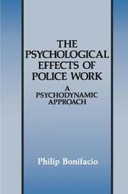 Cover von The Psychological Effects of Police Work