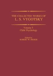 Cover von The Collected Works of L.S.Vygotsky 5
