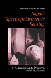 Cover von Impact Spectropolarimetric Sensing