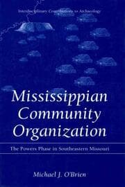 Cover von Mississippian Community Organization