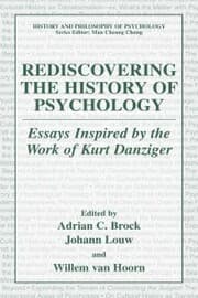 Cover von Rediscovering the History of Psychology
