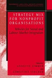 Cover von Strategy Mix for Nonprofit Organisations