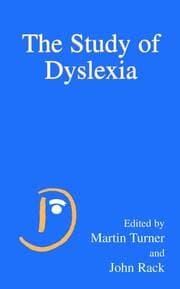 Cover von The Study of Dyslexia