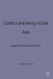 Cover von Conflict and Amity in East Asia