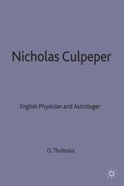 Cover von Nicholas Culpeper