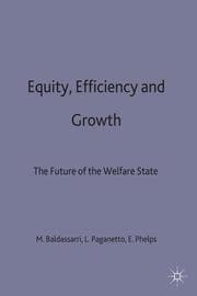 Cover von Equity, Efficiency and Growth
