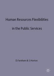 Cover von Human Resources Flexibilities in the Public Services