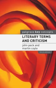 Cover von Literary Terms and Criticism