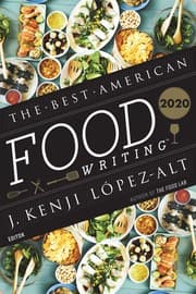 Cover von The Best American Food Writing 2020