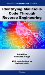 Cover von Identifying Malicious Code Through Reverse Engineering