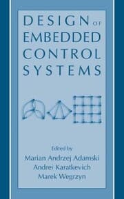 Cover von Design of Embedded Control Systems
