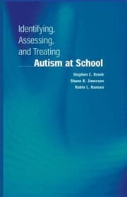 Cover von Identifying, Assessing, and Treating Autism at School