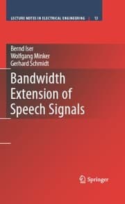 Cover von Bandwidth Extension of Speech Signals