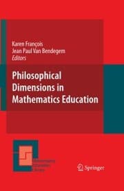 Cover von Philosophical Dimensions in Mathematics Education