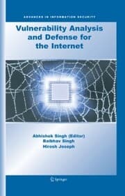 Cover von Vulnerability Analysis and Defense for the Internet