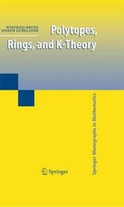 Cover von Polytopes, Rings, and K-Theory