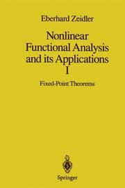 Cover von Nonlinear Functional Analysis and its Applications