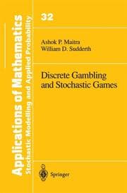 Cover von Discrete Gambling and Stochastic Games