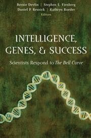 Cover von Intelligence, Genes, and Success