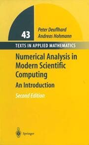 Cover von Numerical Analysis in Modern Scientific Computing: An Inproduction