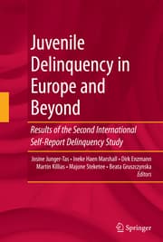Cover von Juvenile Delinquency in Europe and Beyond