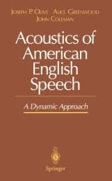 Cover von Acoustics of American English Speech