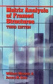 Cover von Matrix Analysis Of Framed Structures
