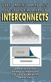 Cover von Mechanics of Solder Alloy Interconnects
