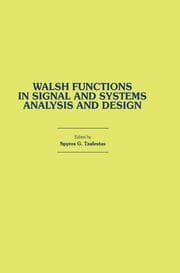 Cover von Walsh Functions in Signal and Systems Analysis and Design